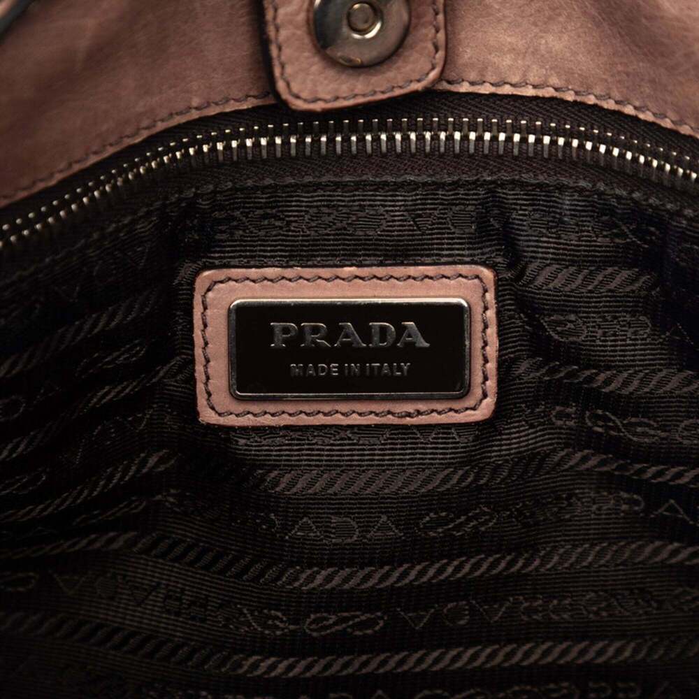PRADA Cream Leather Shoulder Bag - Picture 7 of 7